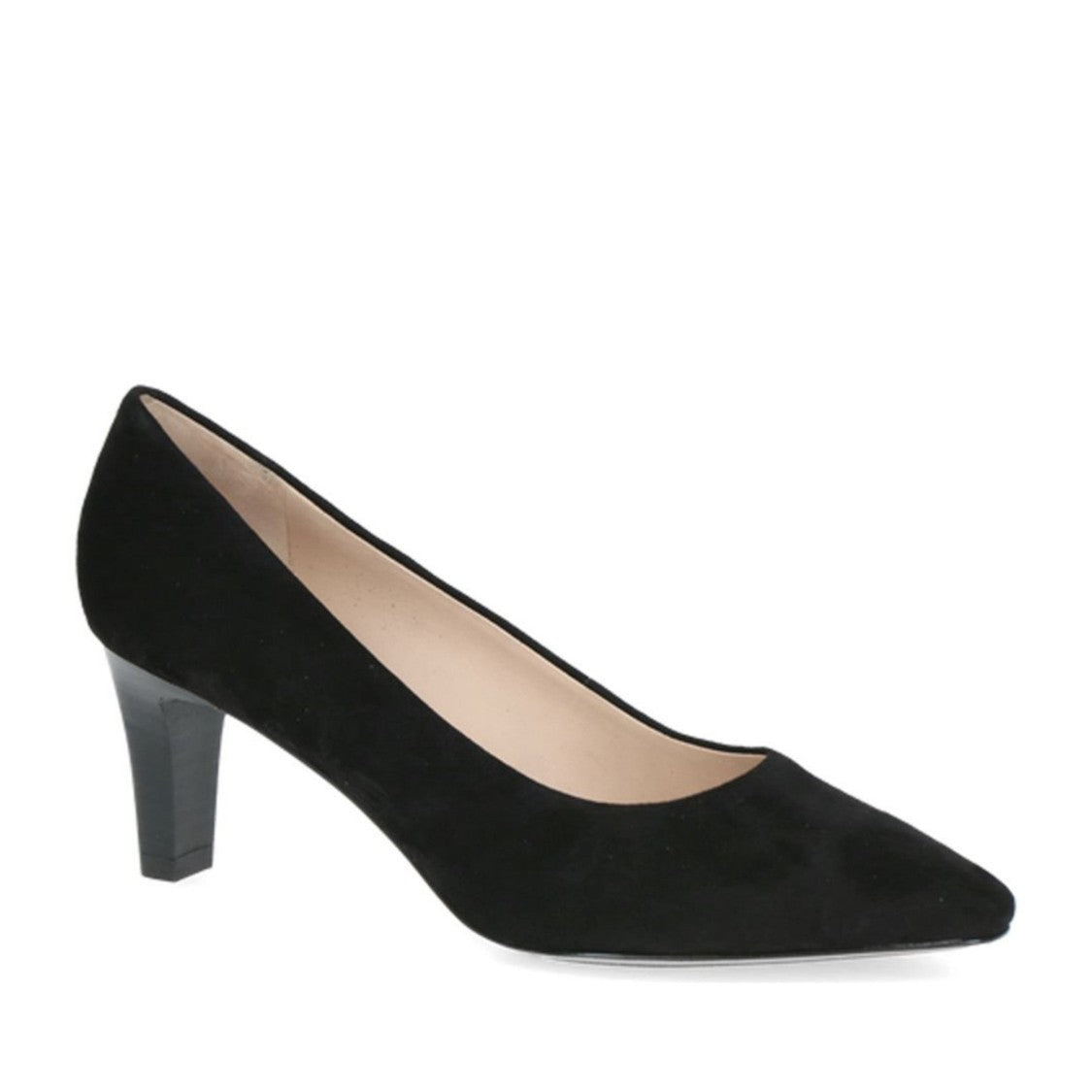 Peter Kaiser Black Pointed Toe High-Quality Leather Dress Pumps