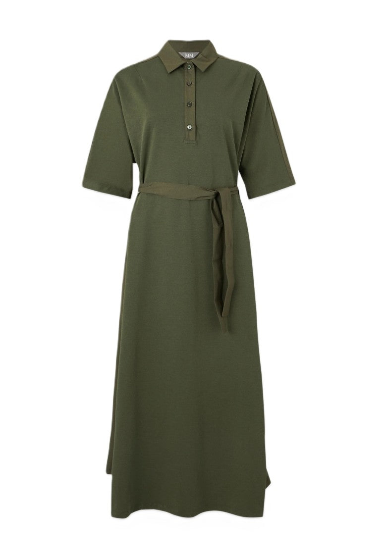 Max Mara Midi Polo Dress With Relaxed Fit