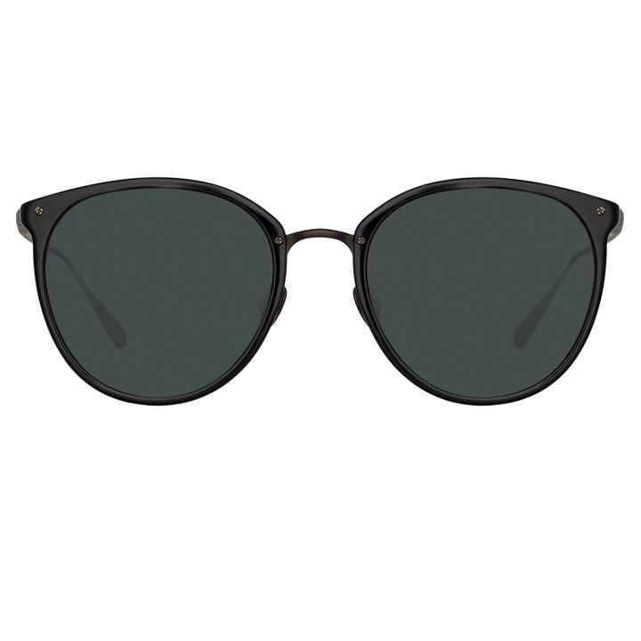Linda Farrow Calthorpe Oval Sunglasses In B