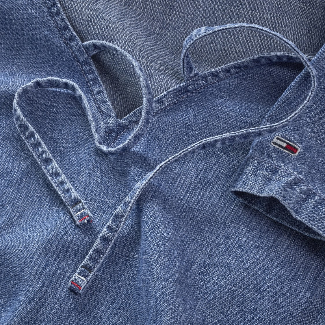 Tommy Jeans Blue Denim Dress