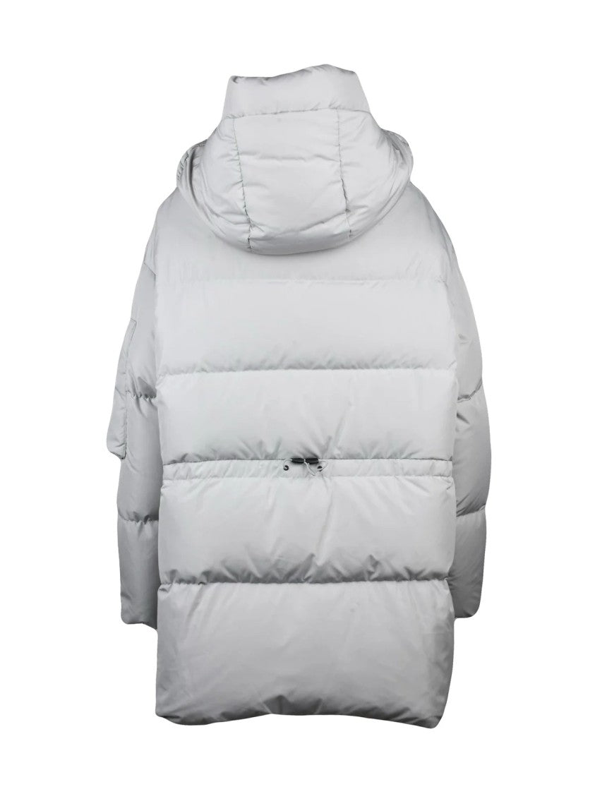 Bacon Light Grey Polyester Cloud 78 Down Jacket
