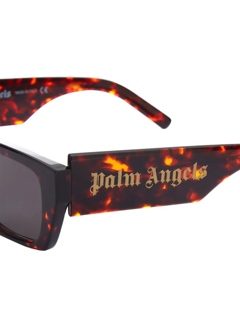 Palm Angels Brown Havana Dark Acetate Tortoiseshell Sunglasses