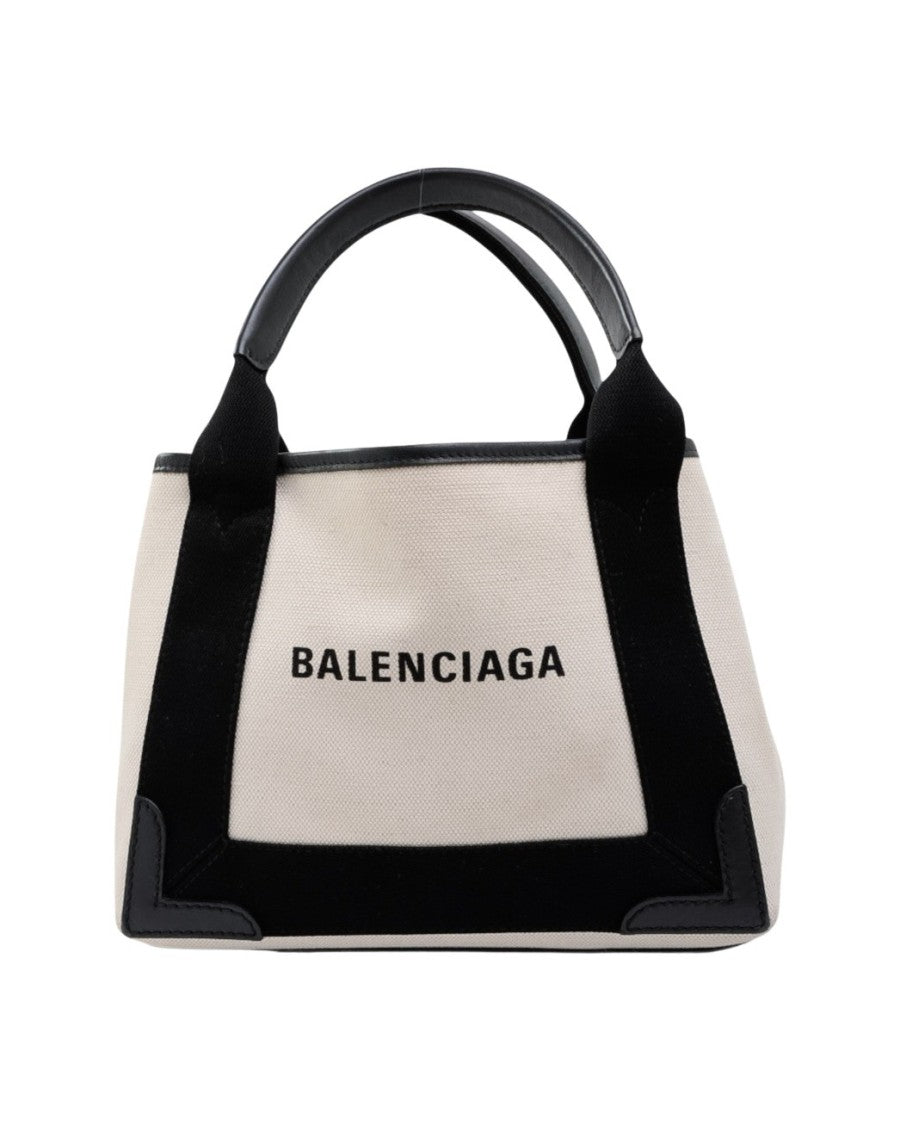 Balenciaga Shopping Small Canvas Beige