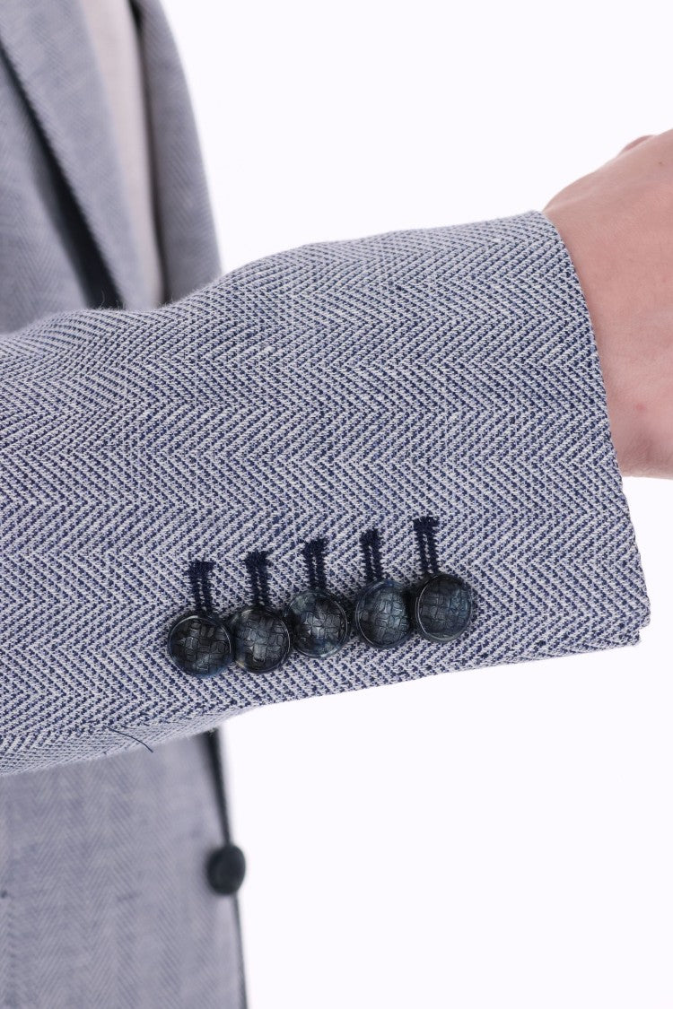 Tagliatore Pino Lerario Line Linen-Cotton Jacket