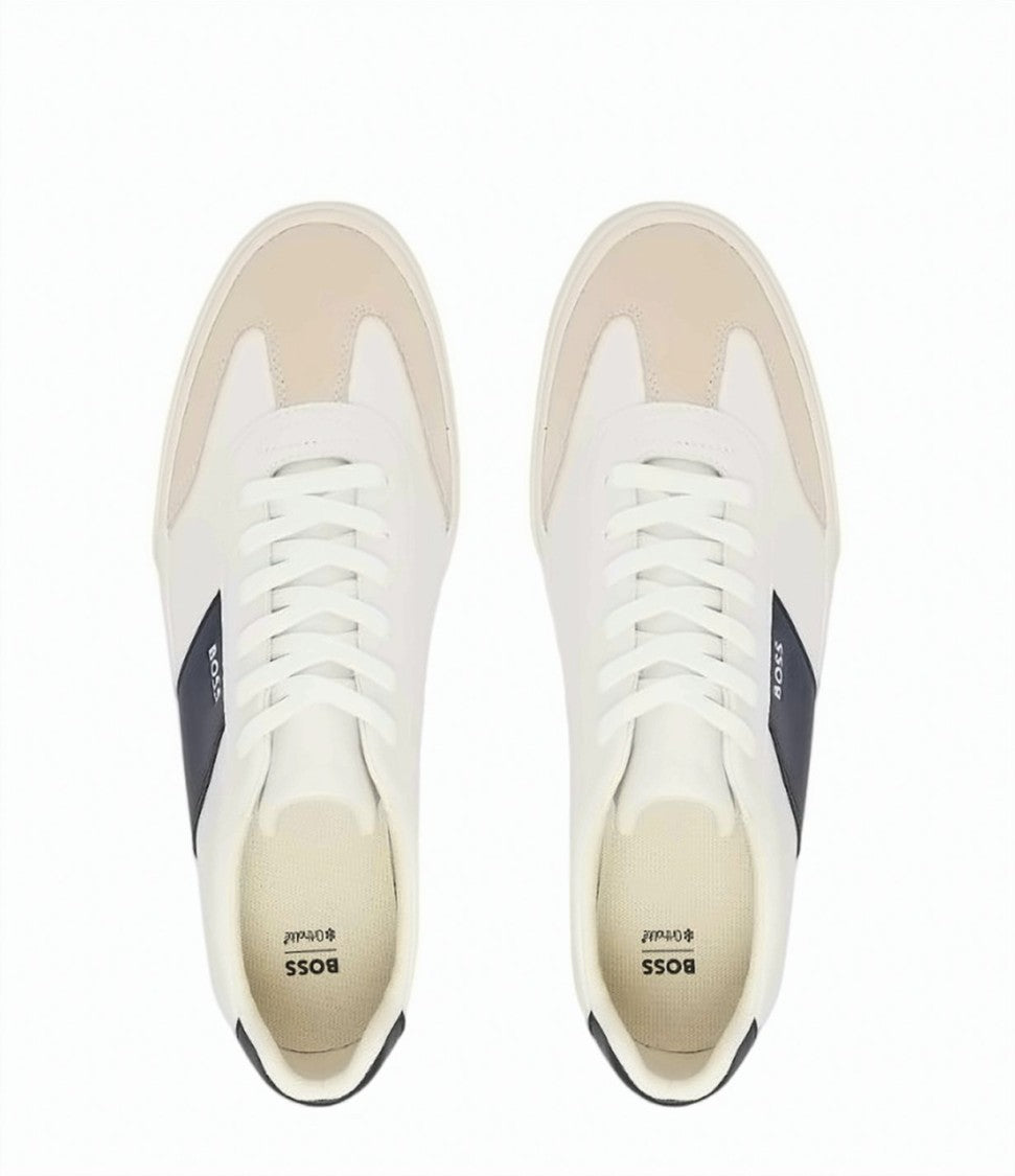 Boss Aiden Suede Toe Sneakers