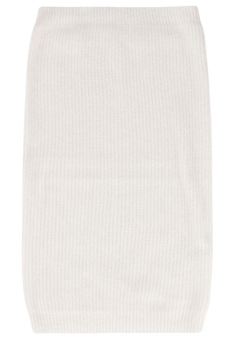 Loulou De Saison Ivory Emry Cashmere Scarf