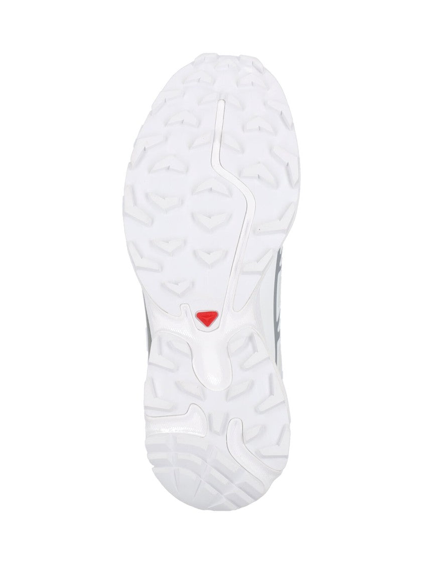 Salomon White Xt-6 Gore-Tex Fabric Sneakers