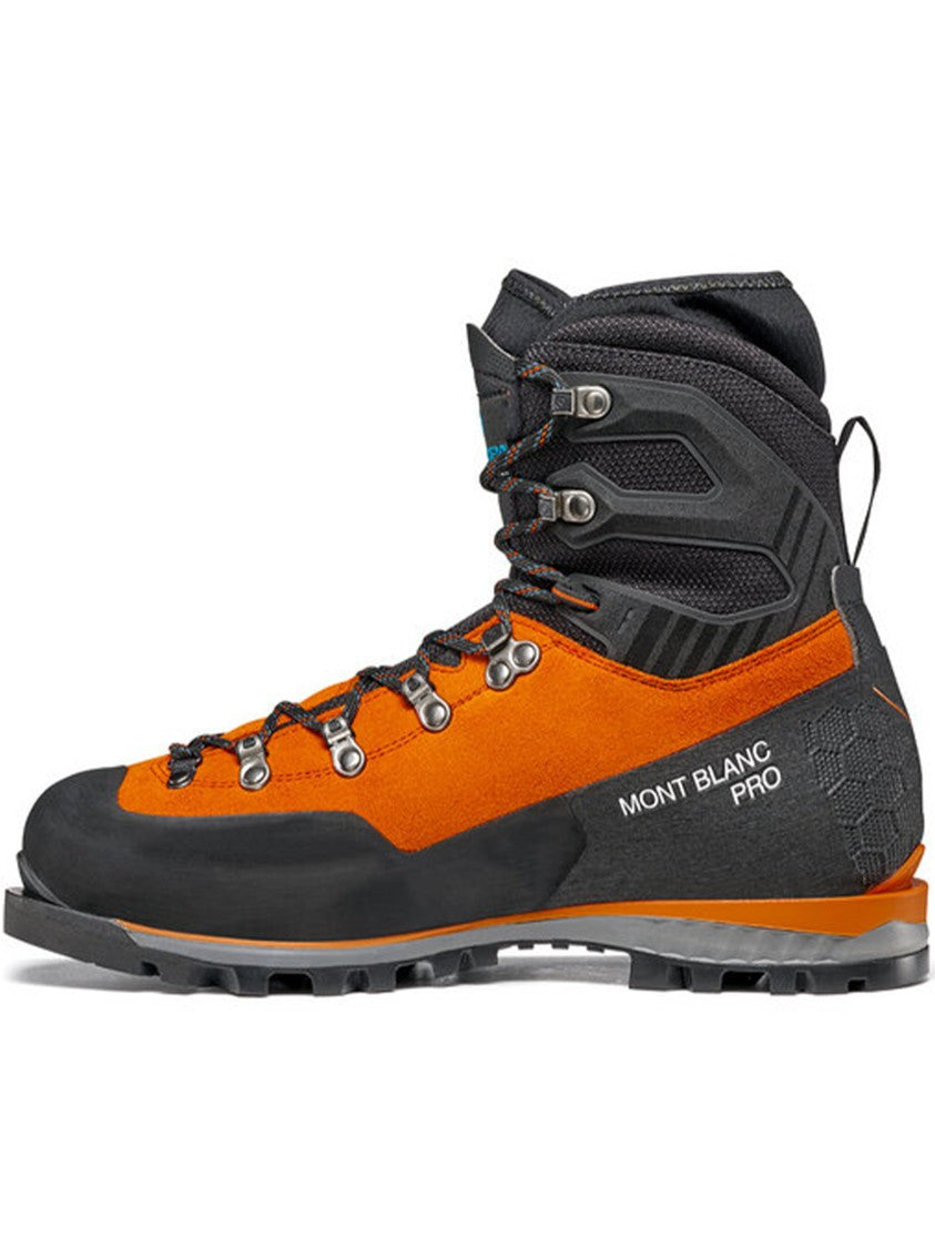 Scarpa Orange Mont Blanc Pro Gtx Suede Boots