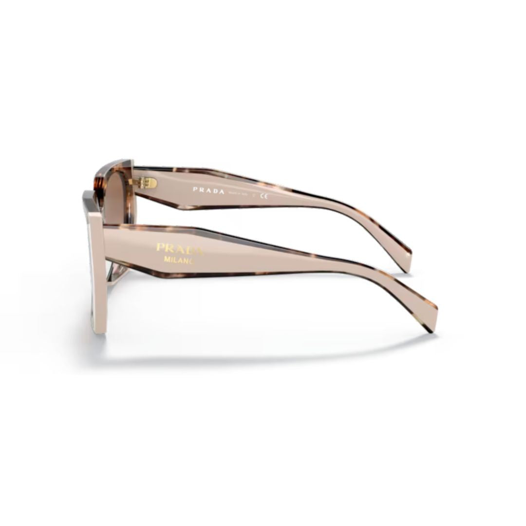 Prada 0Pr 15Ws Oversized Square Frame Tortoiseshell Sunglasses