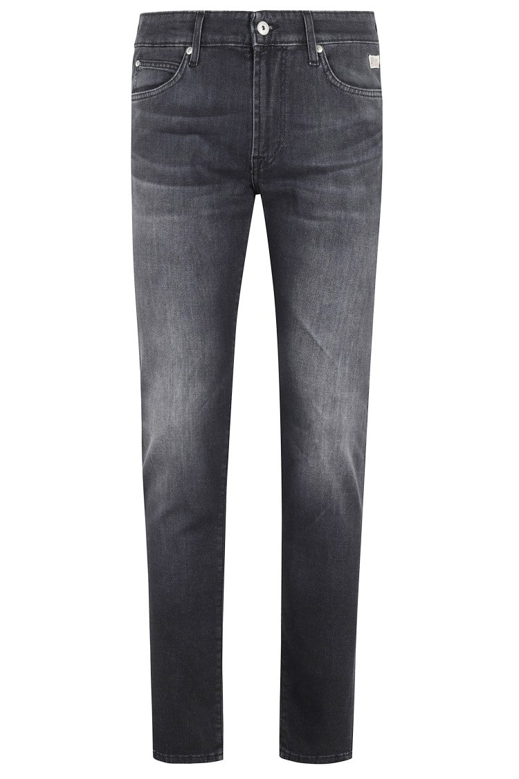 Roy Rogers Slim Fit Dark Wash Jeans With Five Pockets