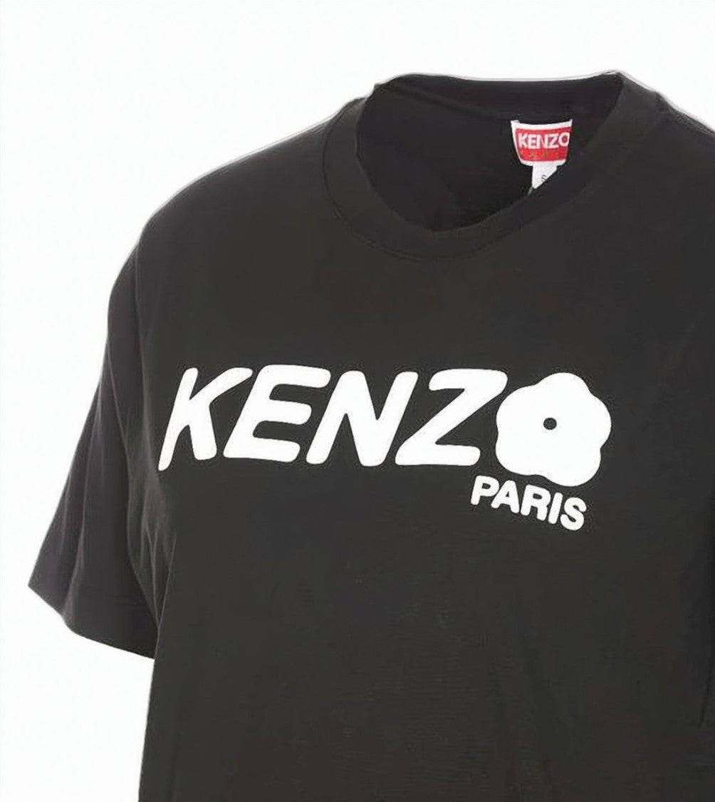 Kenzo Relaxed-Fit Graphic Tee With Paris Logo