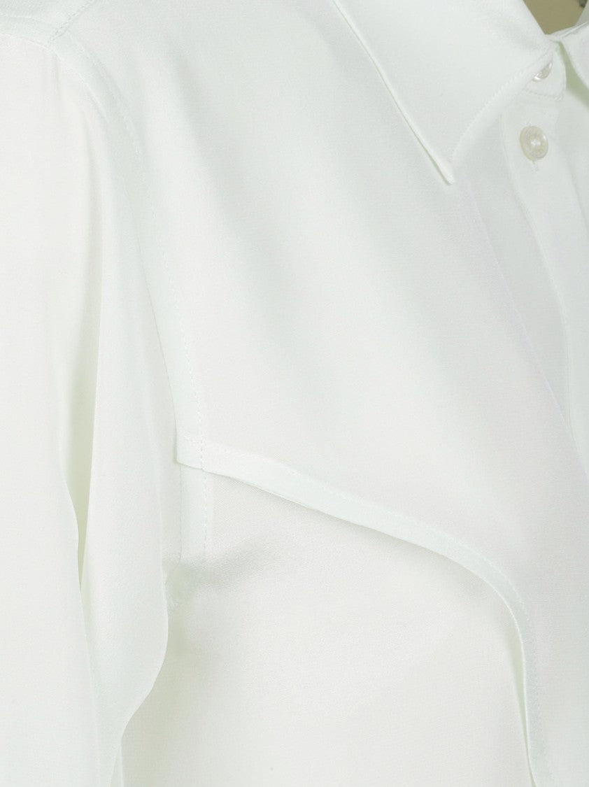 Victoria Beckham Yoke Detail Blouse