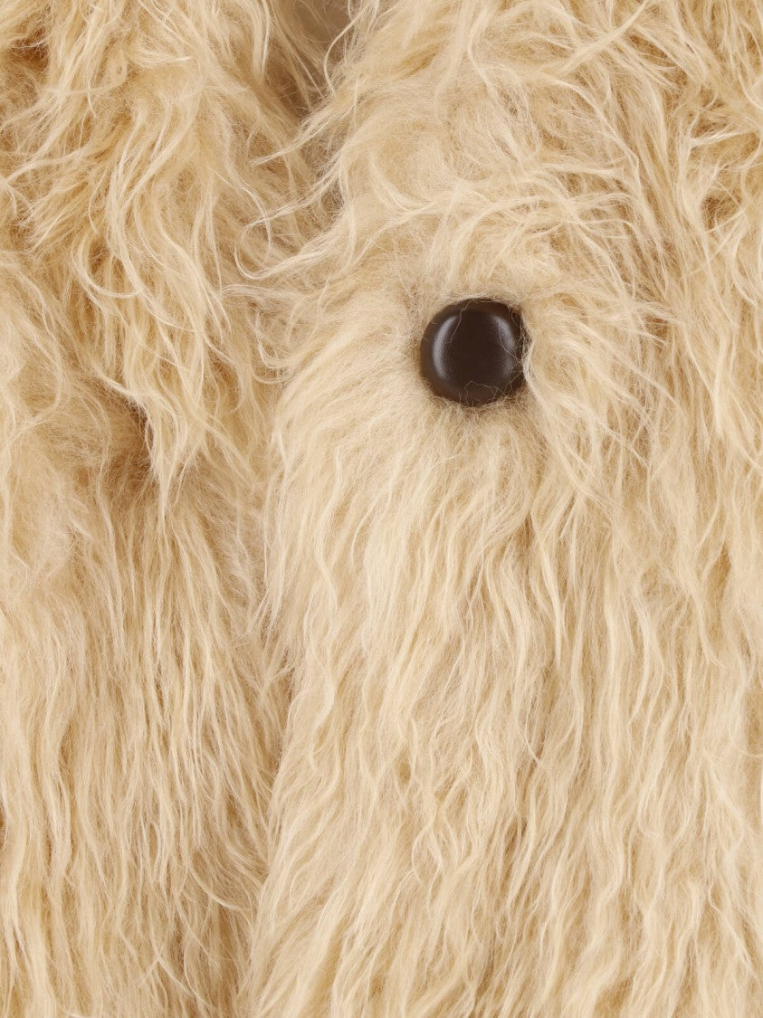 Isabel Marant Mylae Short Faux Fur Jacket