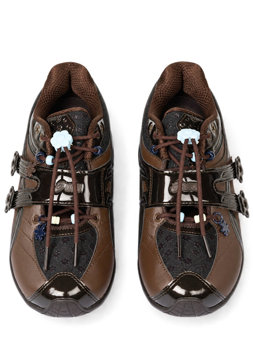 Asics By Cecile Bahnsen Gel-Kinetic Cushioned Leather Sneakers