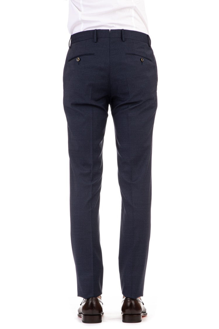 Pt Torino Stretch Wool Superslim 1 Pence Trousers