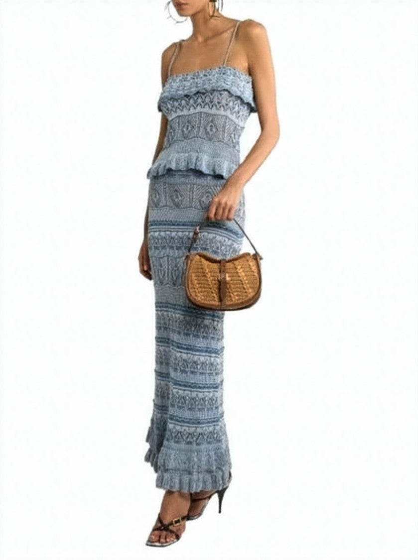 Etro Ankle-Length Slim Fit Skirt