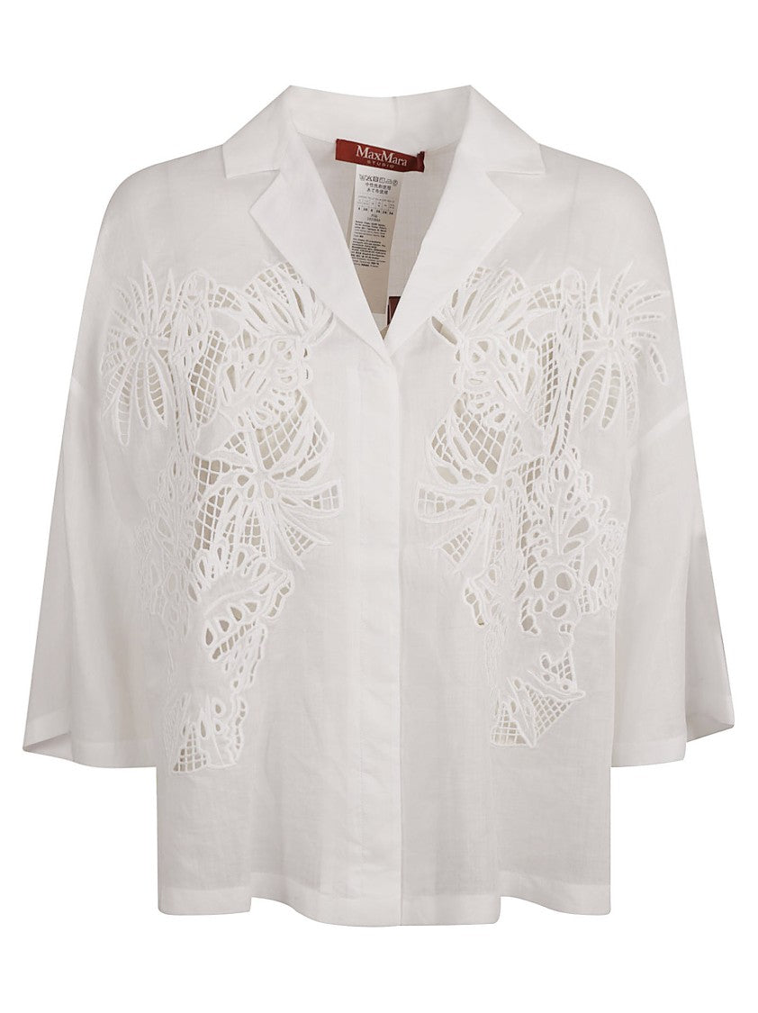 Max Mara Relaxed Fit White Shirt