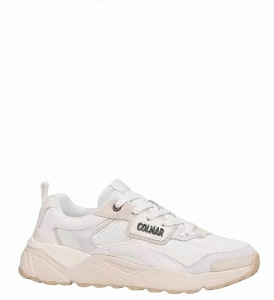 Colmar White Refuge Suede Panel Sneakers
