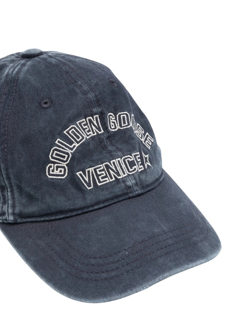 Golden Goose Blue Cotton Baseball Cap
