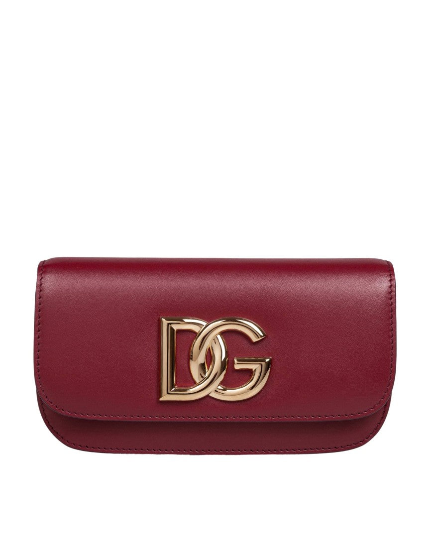 Dolce & Gabbana 3.5 Leather Shoulder Bag