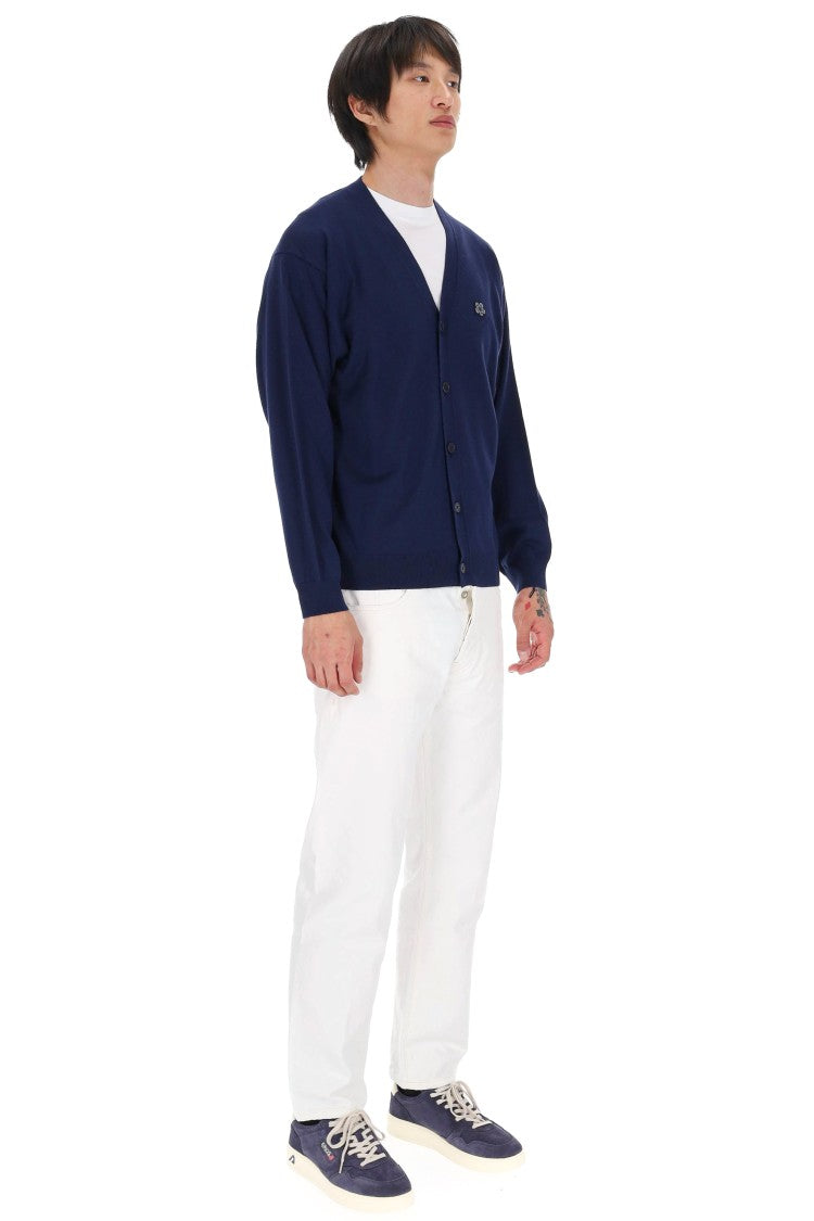 Kenzo Boke Flower Fine Merino Cardigan