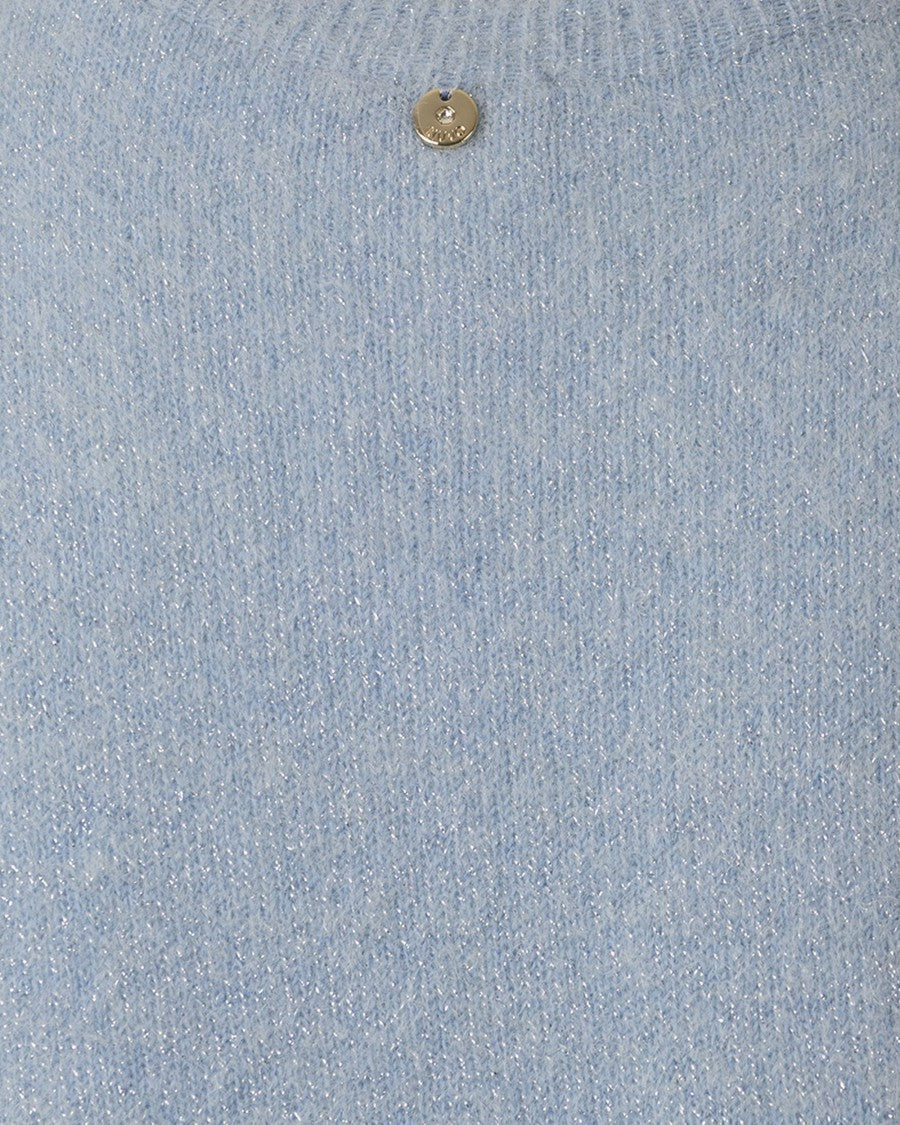 Liu Jo Crewneck Sweater Light Blue