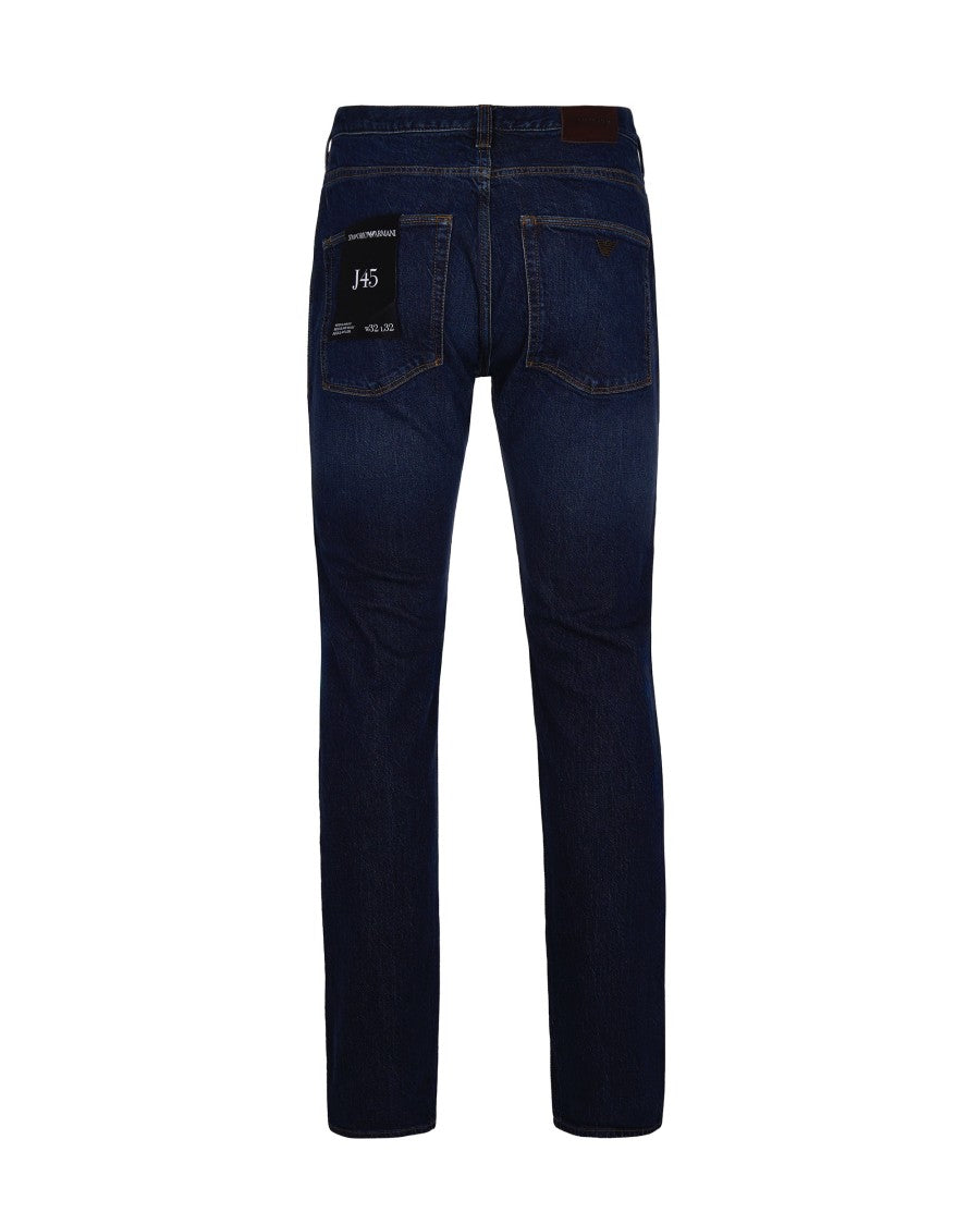 Emporio Armani Slim Fit Stretch Cotton Denim Jeans
