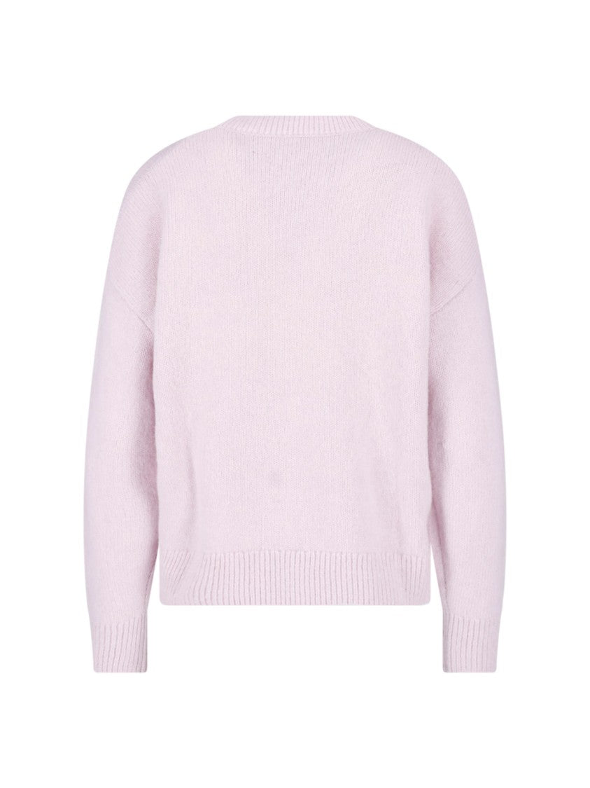 Diesel Soft Knit Sweater With Oval-D Cut-Out Design