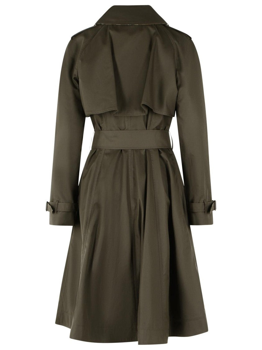 Burberry Gabardine Pembury Double-Breasted Trench Coat