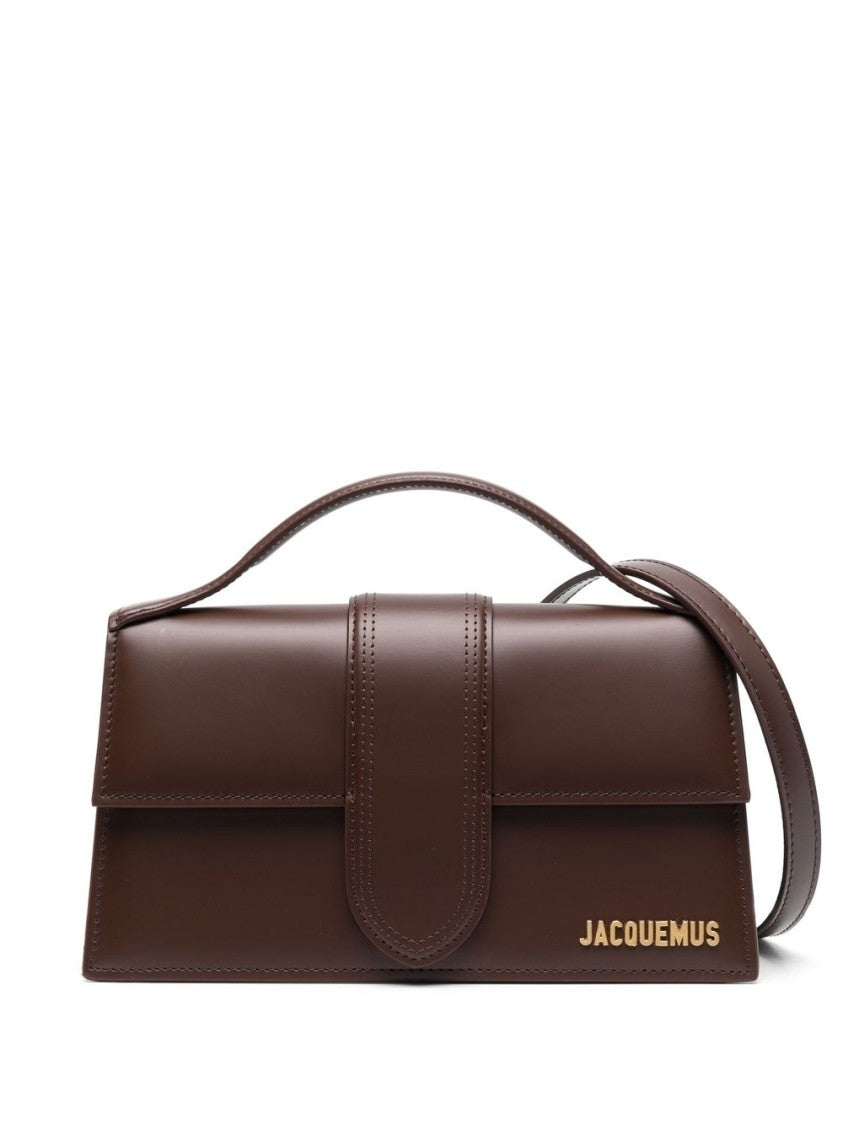 Jacquemus Rectangular Structured Silk-Blend Handbag