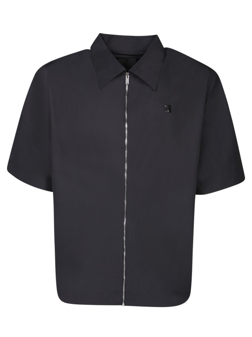 Givenchy Casual Shirt With Zip Closure And Polyester Fabric