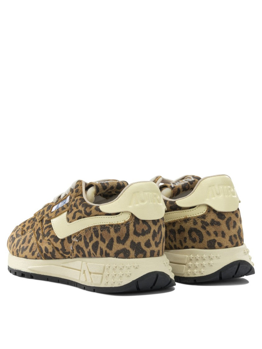 Autry Leopard Print Sneakers