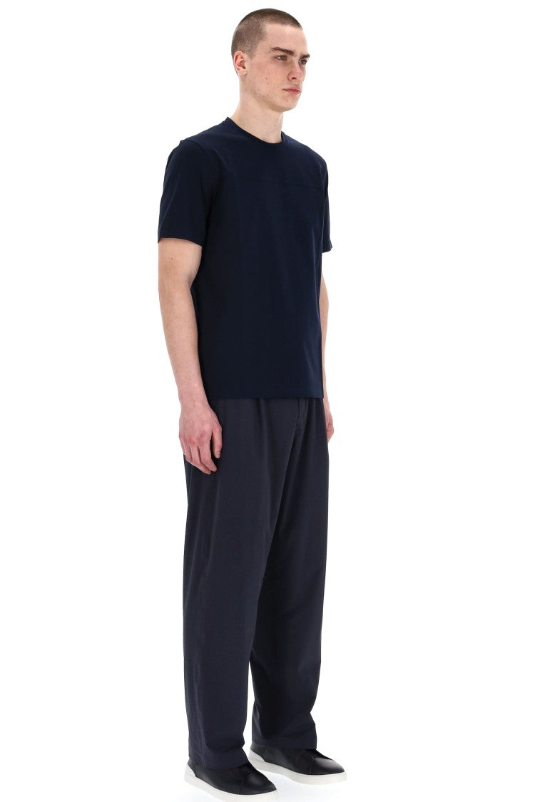 Herno Cotton T-Shirt With Thermo Taping