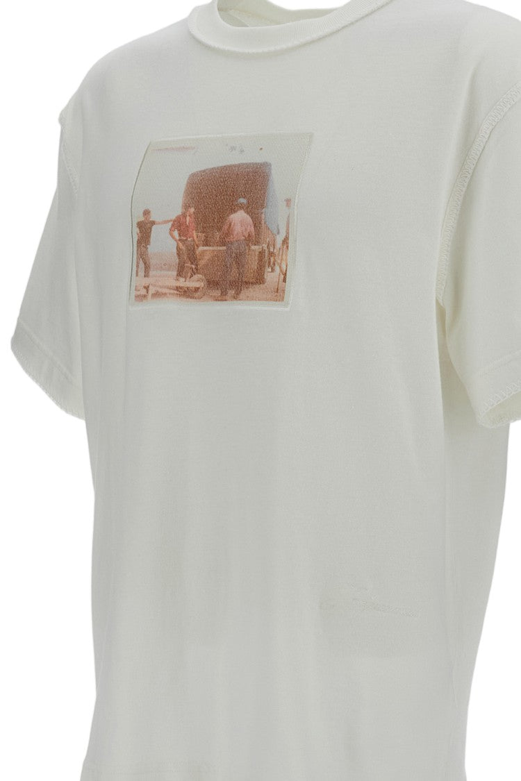 Jacquemus White/Ecru The Paysan T-Shirts