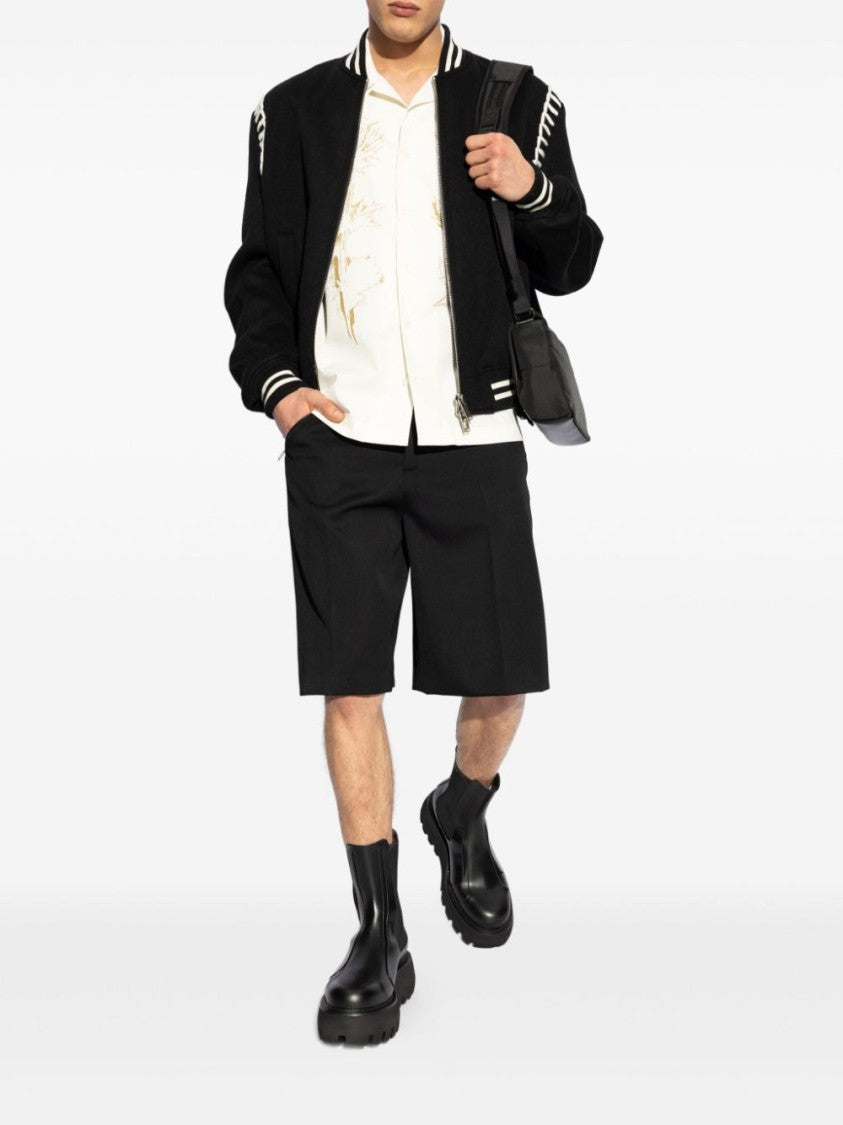 Alexander Mcqueen Black Ankle Boots With Chunky Platform Sole