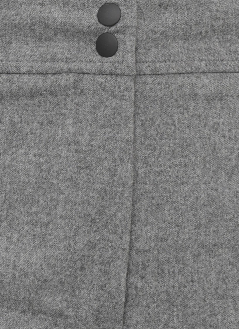 Peserico Grey Utility Straight-Leg Pants