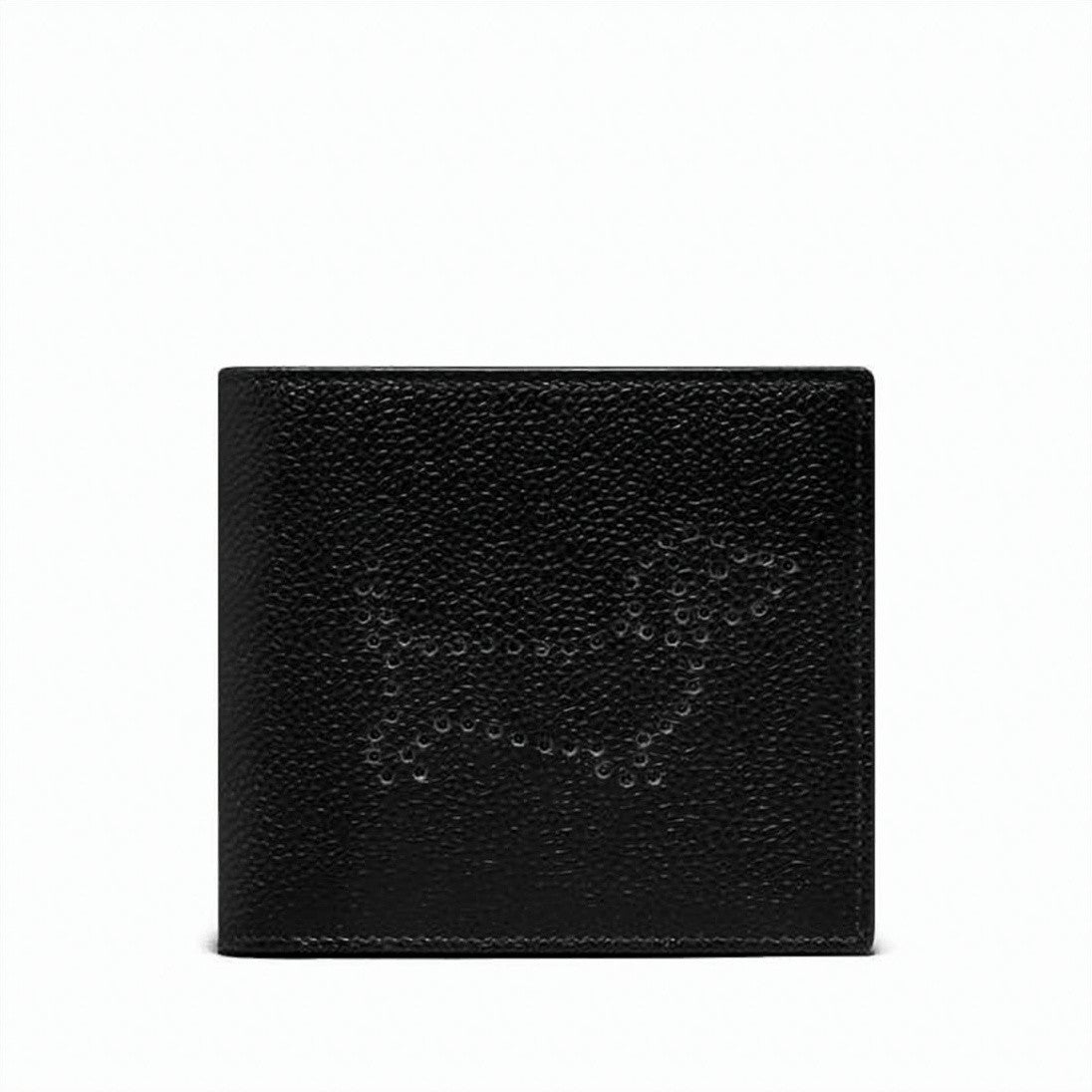 Thom Browne Textured Calf Leather Compact Bifold Wallet