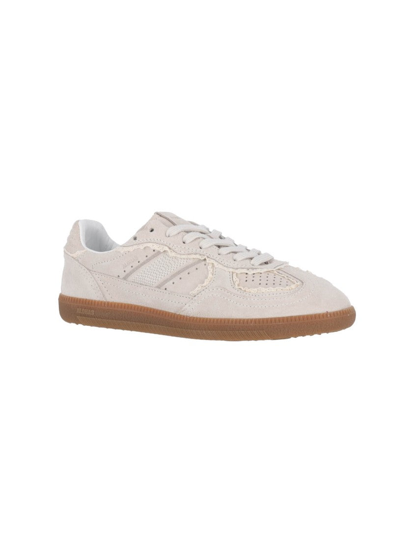 Alohas Cream Tb 490 Suede Crochet Sneakers