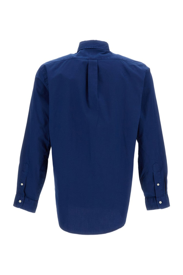 Polo Ralph Lauren Ultralight Cotton Twill Shirt With Iconic Pony Logo