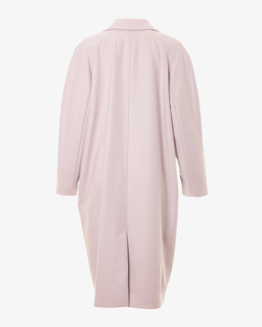 Paul Smith Bicolor Long Coat With Tailored Collar