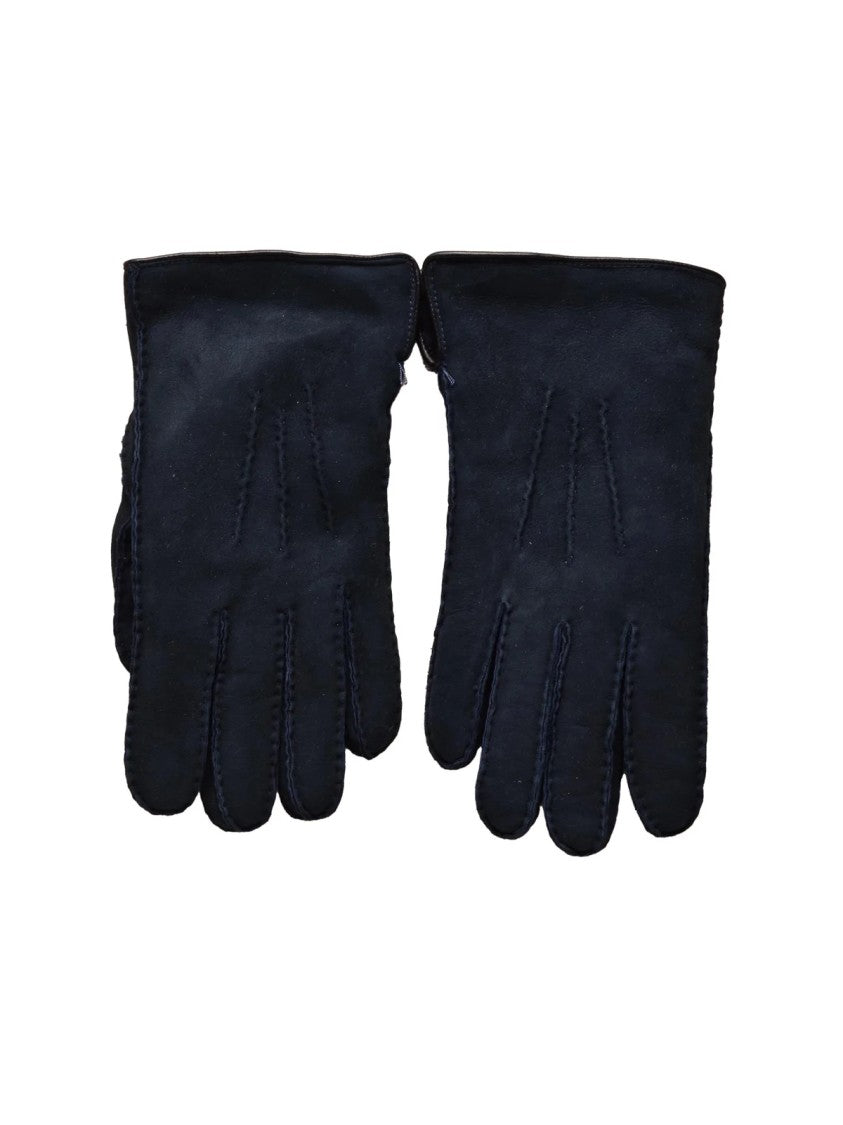 Alpo Blue Handcrafted Sheepskin Leather Gloves