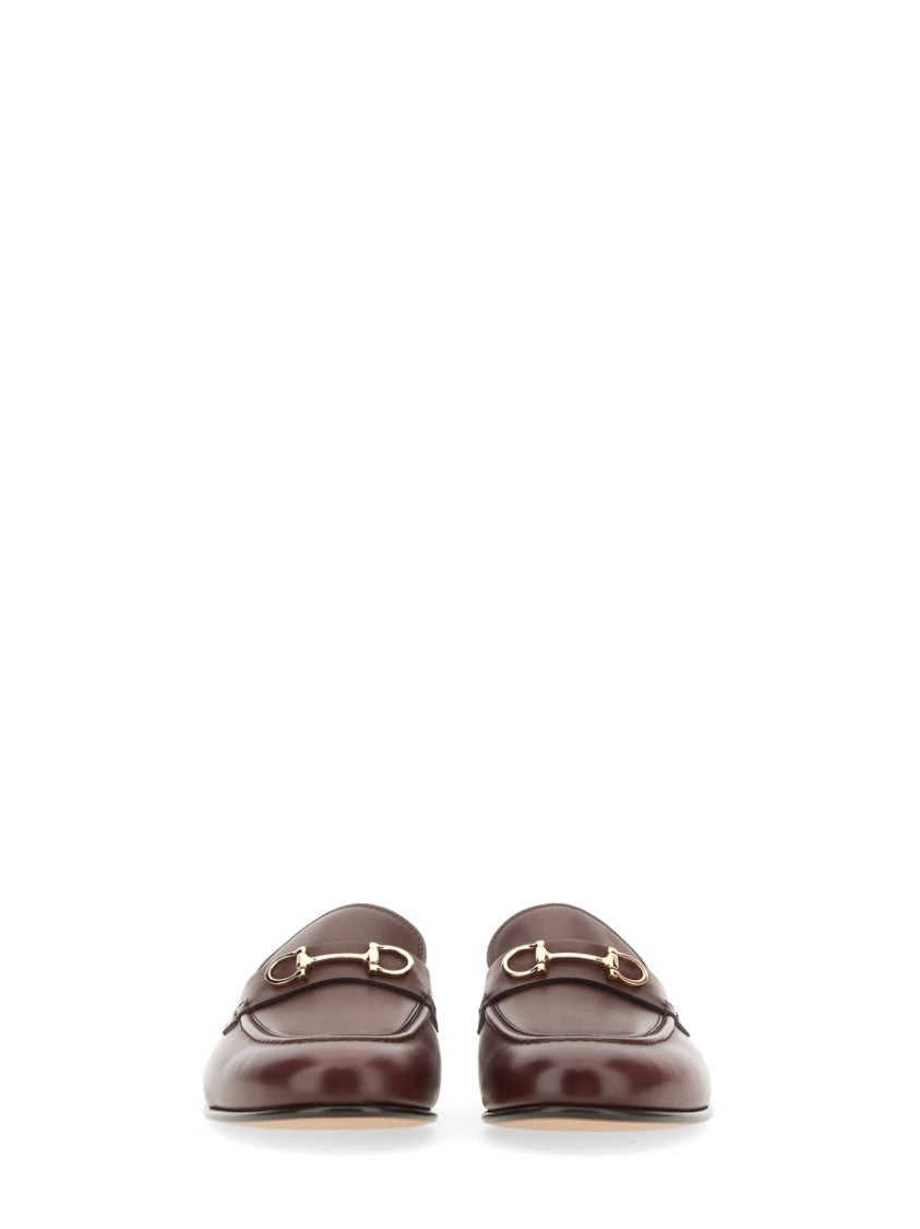 Ferragamo Gancini Ornament Moccasin