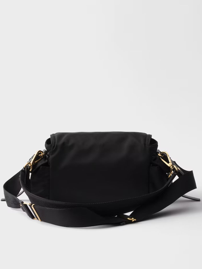 Prada Medium Black Re-Nylon Borsa Explore Bag