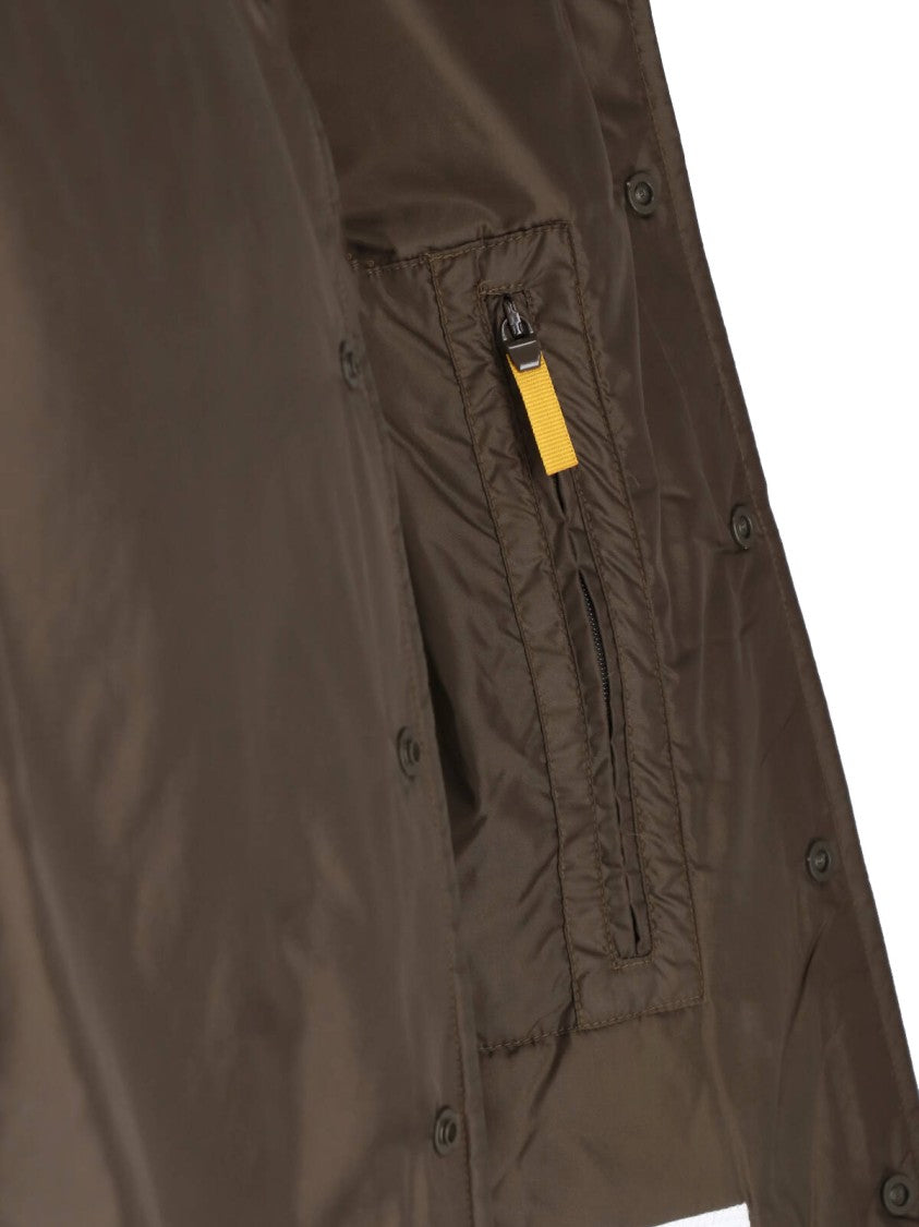 Aspesi Brown Nylon Casual Shirt