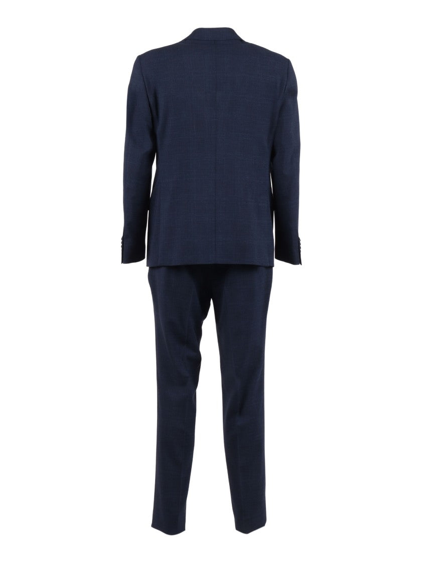 Luigi Bianchi Structured Blazer Suit