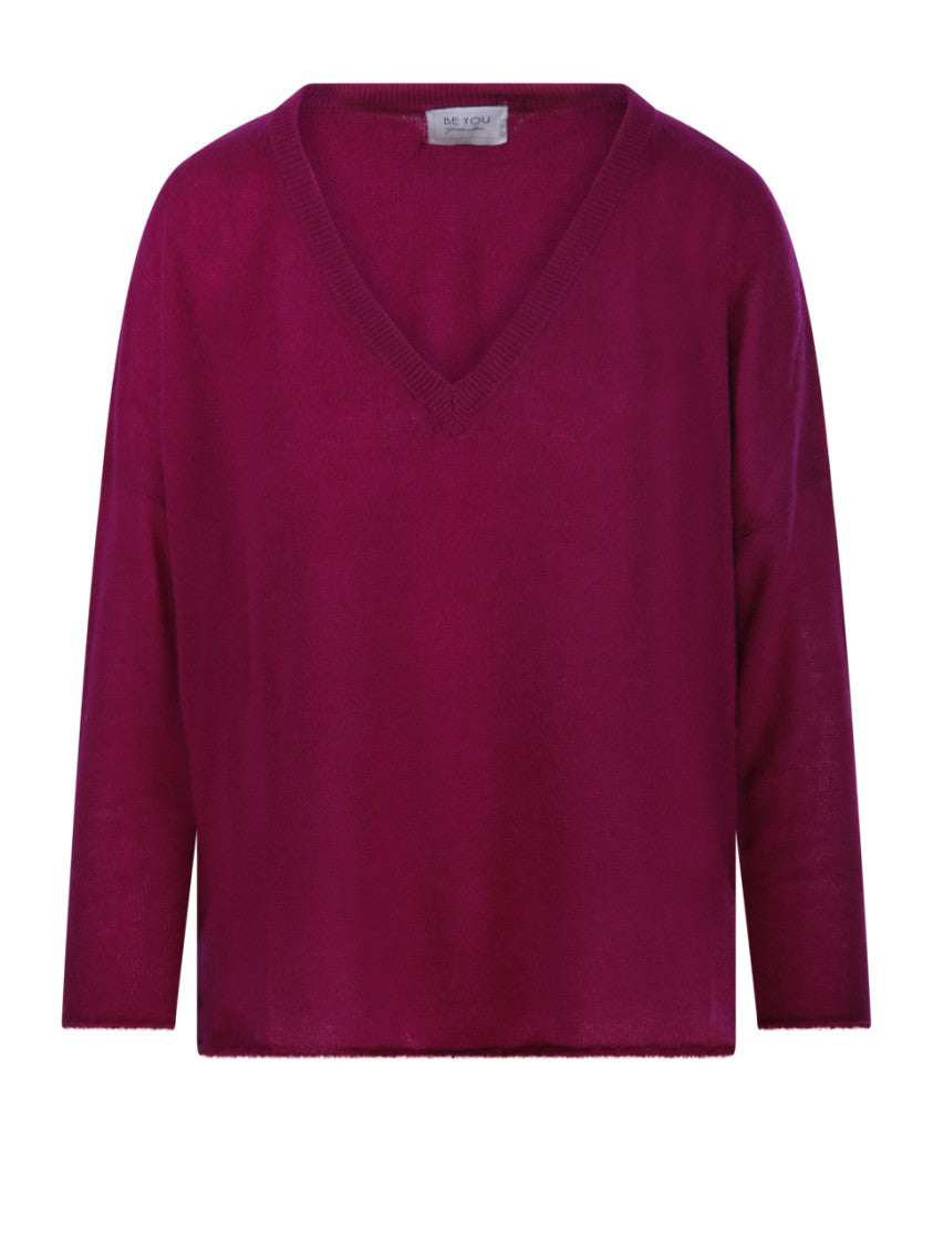 Be You V-Neck Cashmere Sweater With Relaxed Fit