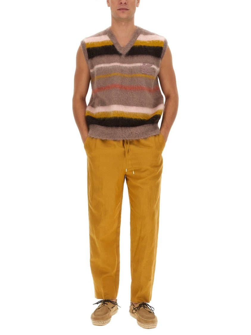 Etro Vest With Stripe Pattern