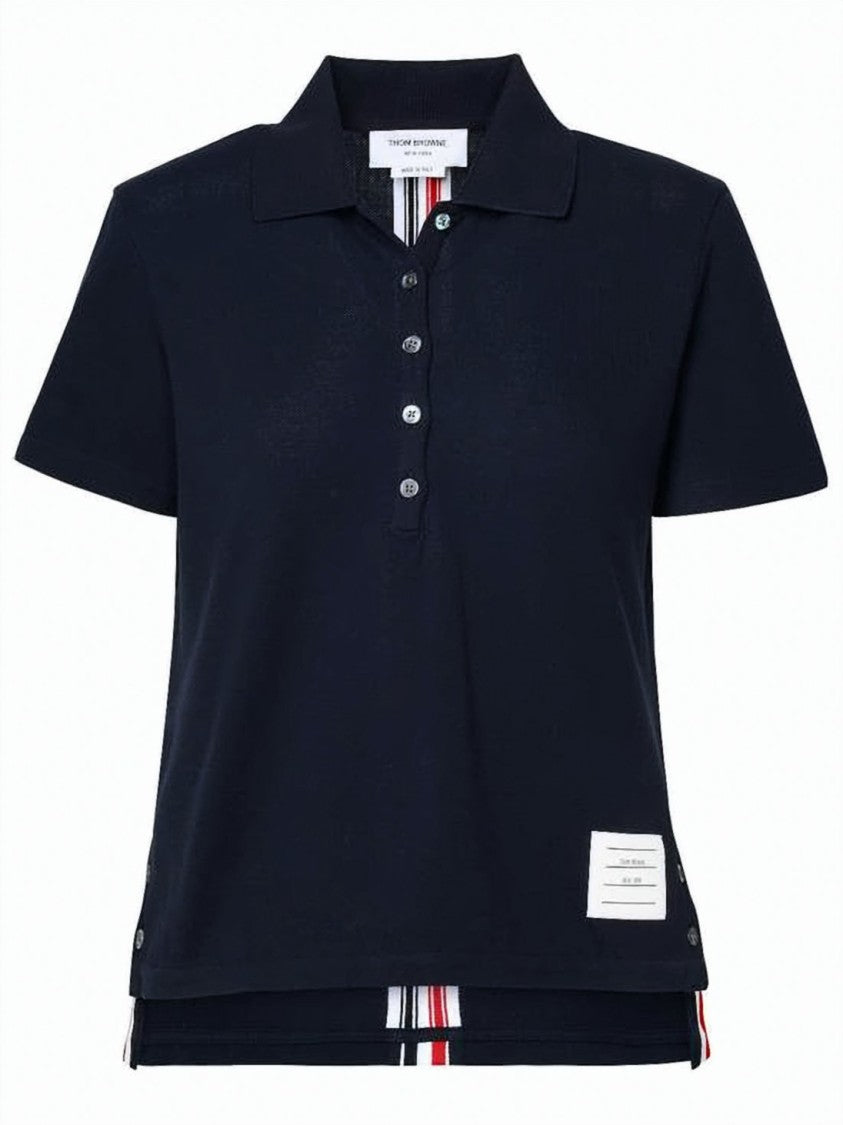 Thom Browne Short-Sleeved Polo Shirt