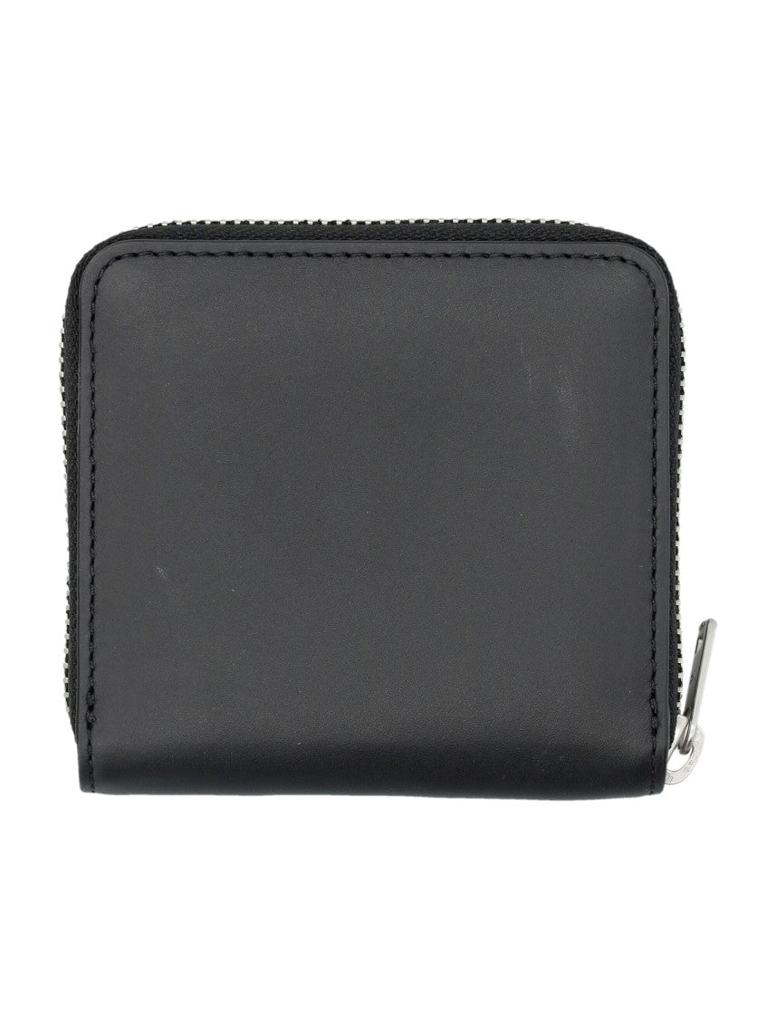 Y-3 Minimalist Rectangular Wallet With Silver Logo