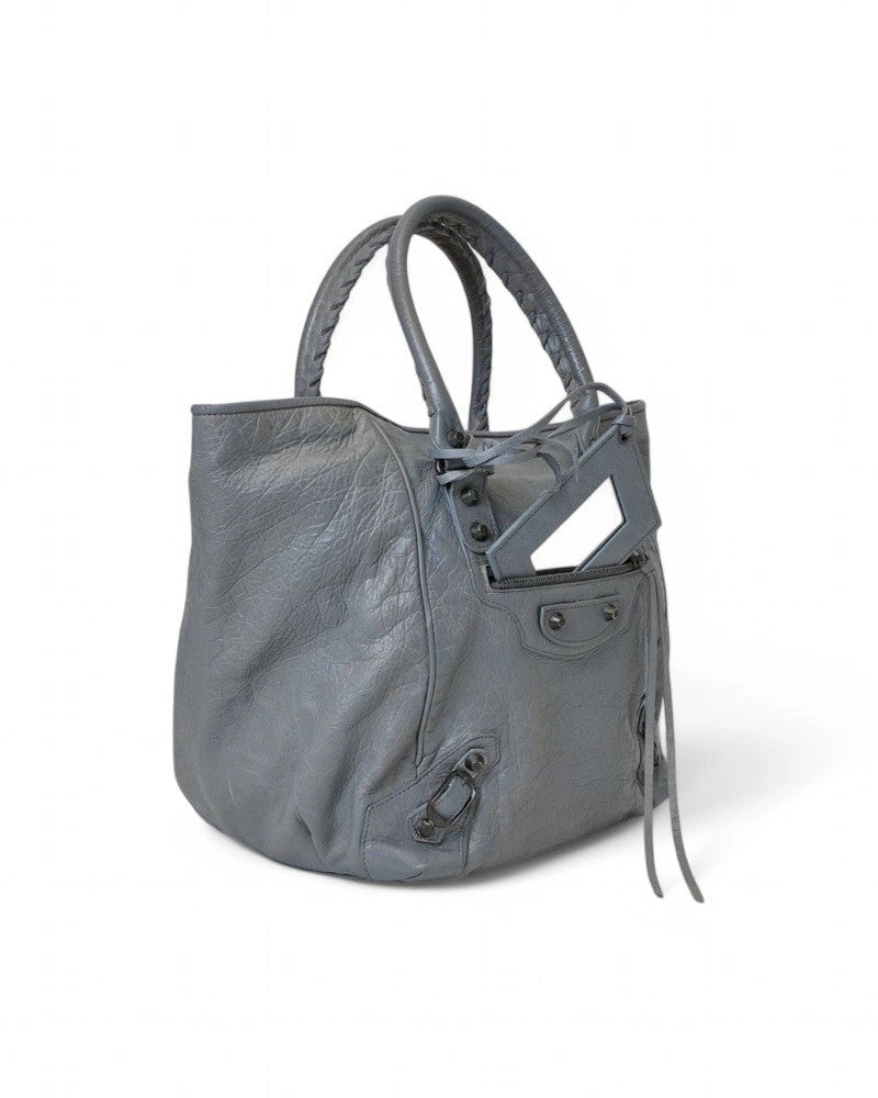 Balenciaga Sunday City Mm Azzurra